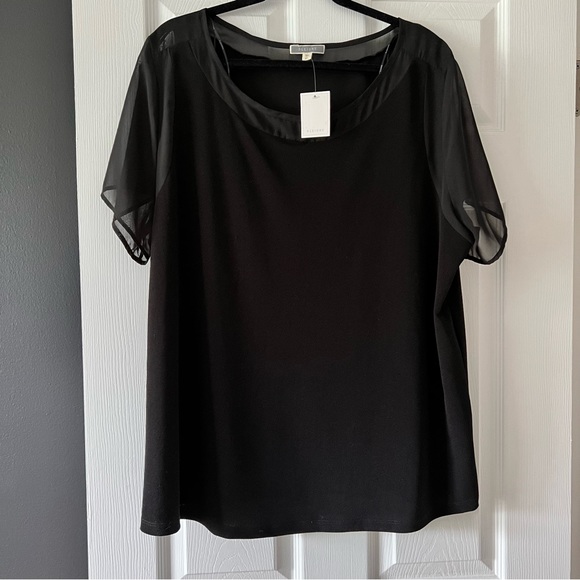 Pleione Tops - Black Pleione Blouse